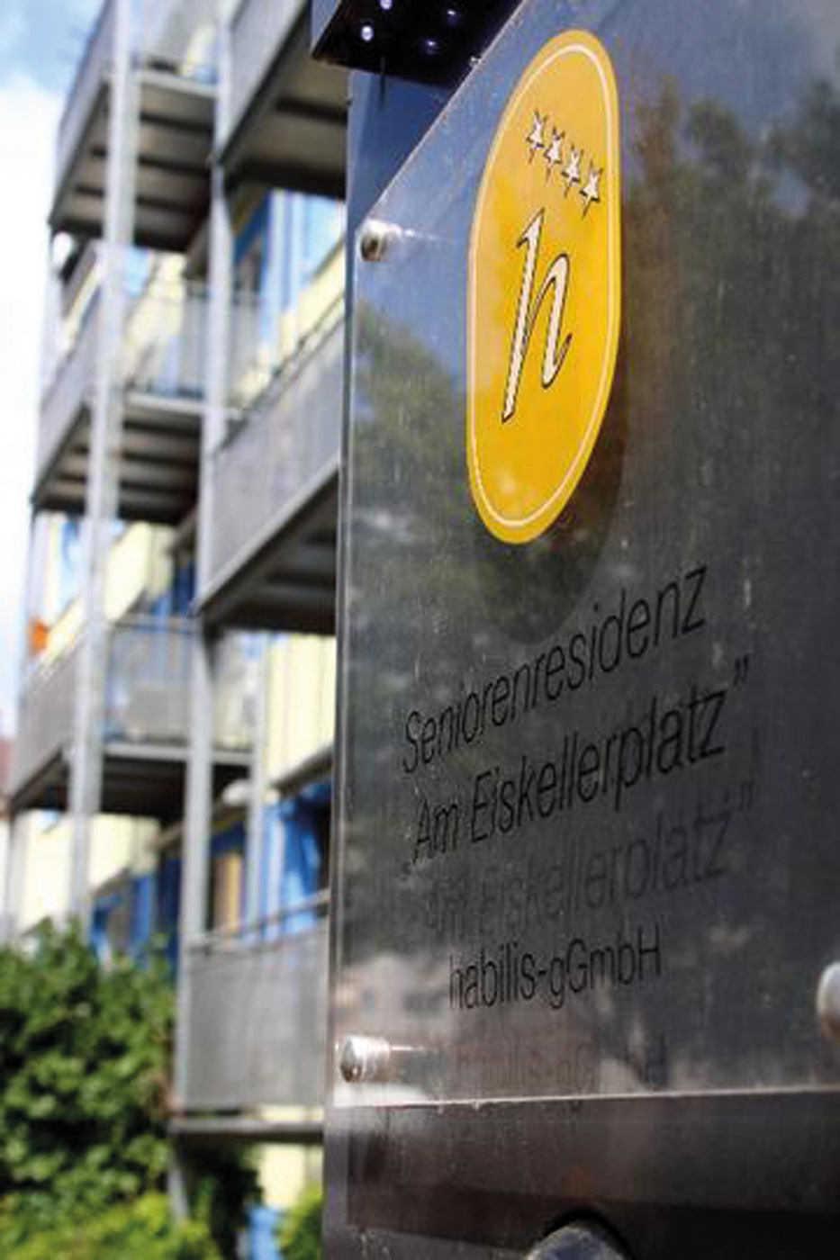Aussenansicht habilis gGmbh Seniorenresidenz „Am Eiskellerplatz“ 