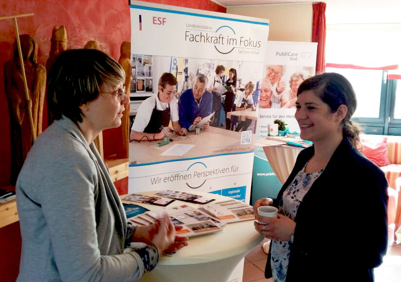 Regionalberaterin Henriette Freikamp im Gespräch